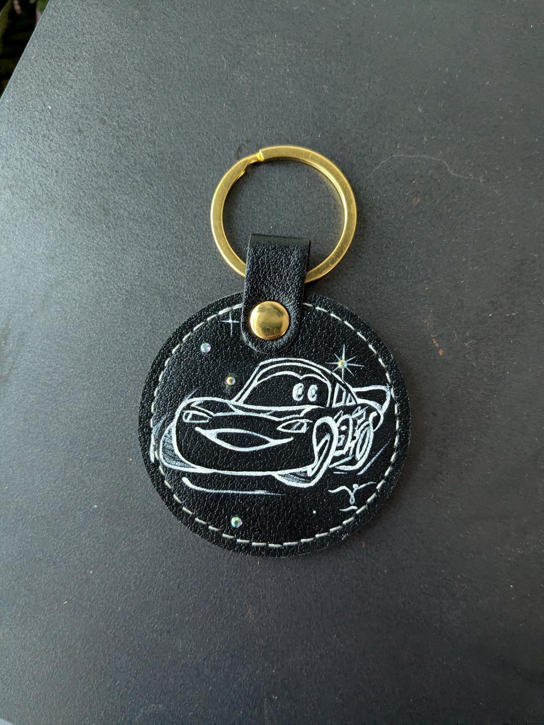Porte-clé Flash McQueen