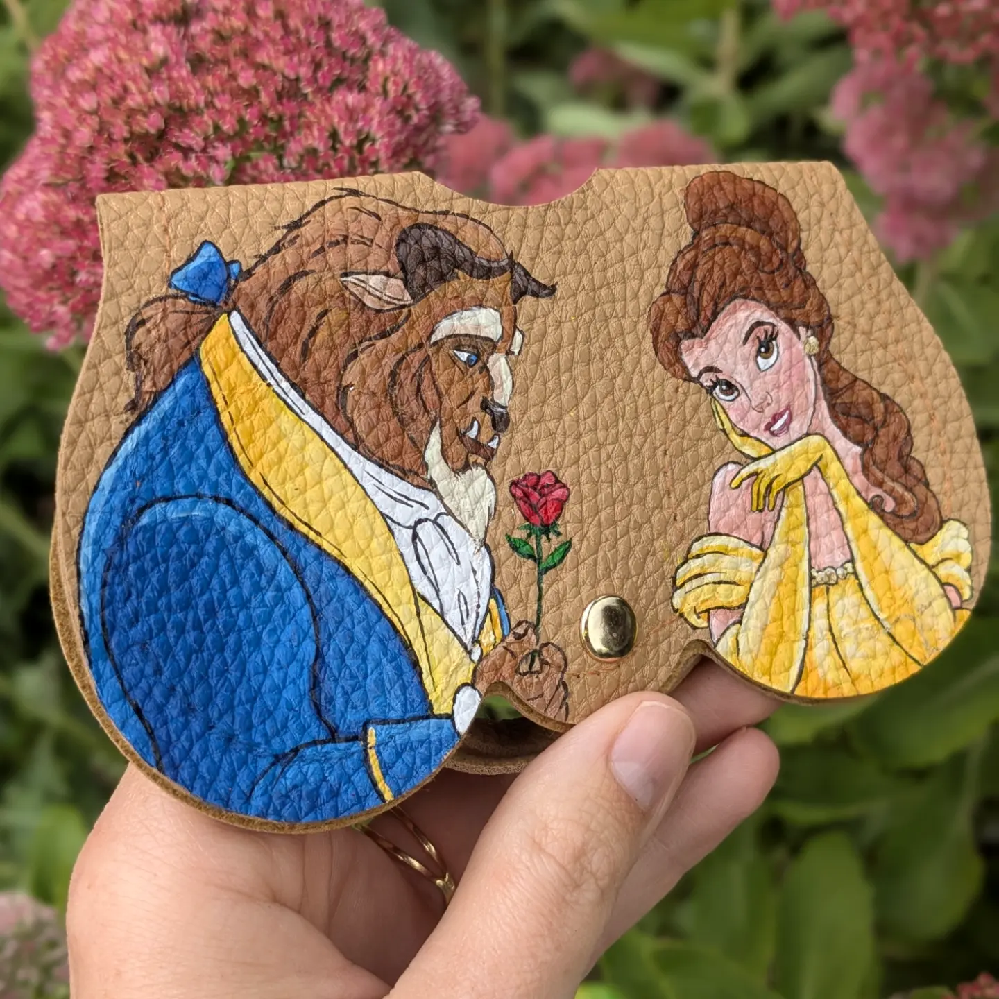 Etui à lunettes Belle et la Bête