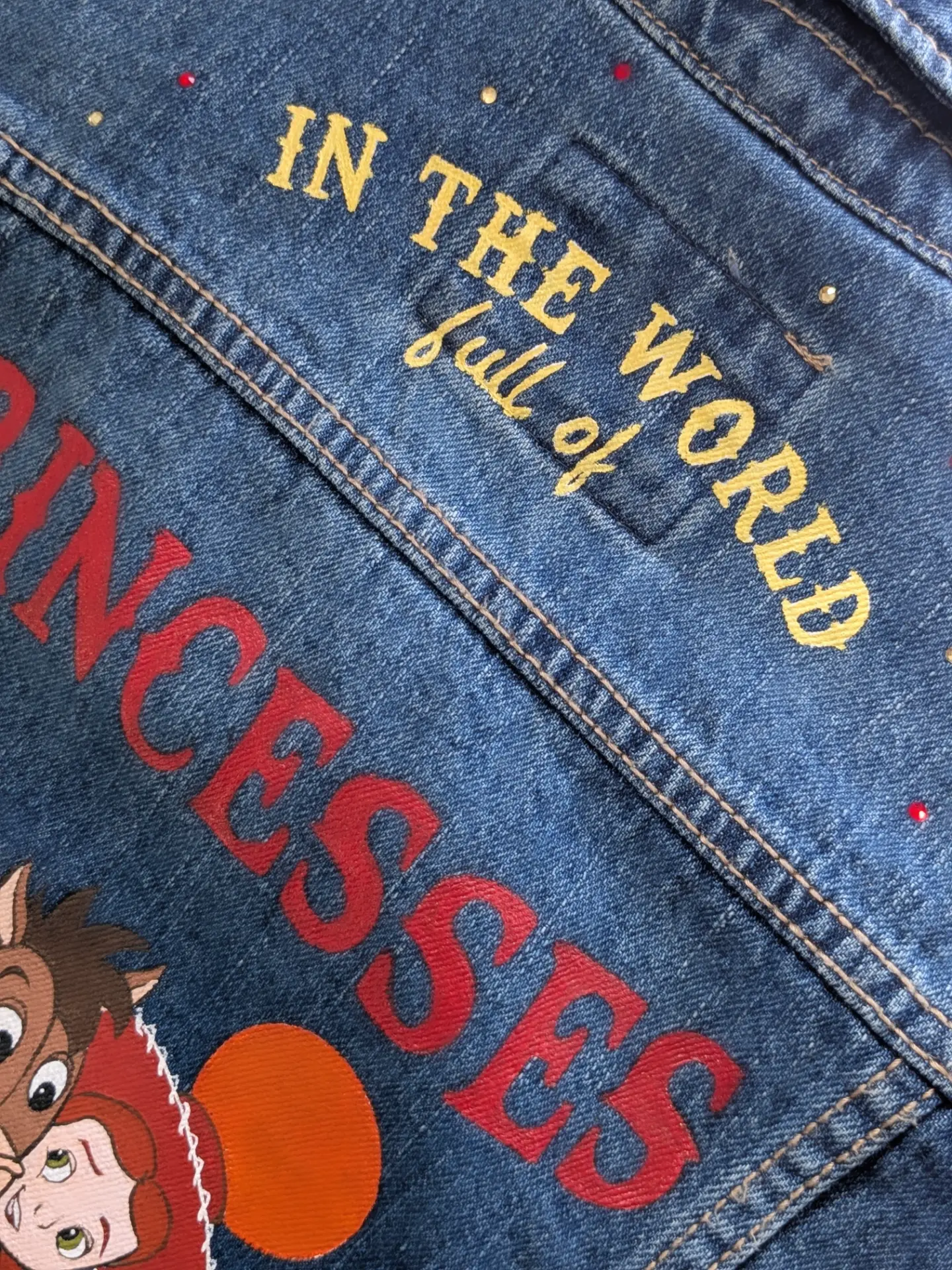 In the world full of princesses ... be a cowgirl