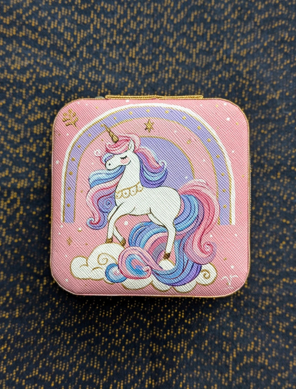 Boîte à bijoux licorne