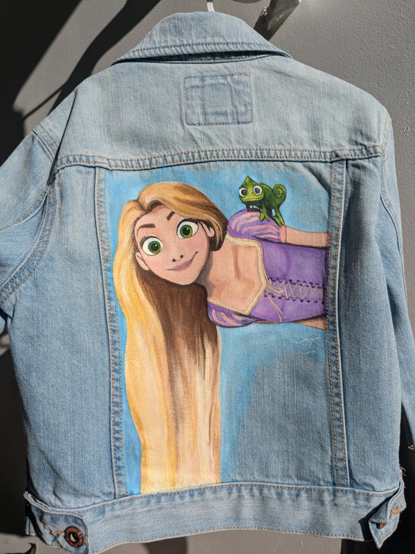 Veste en denim Raiponce