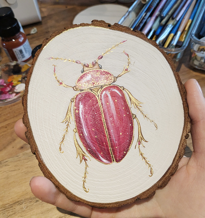 Pink Beetle