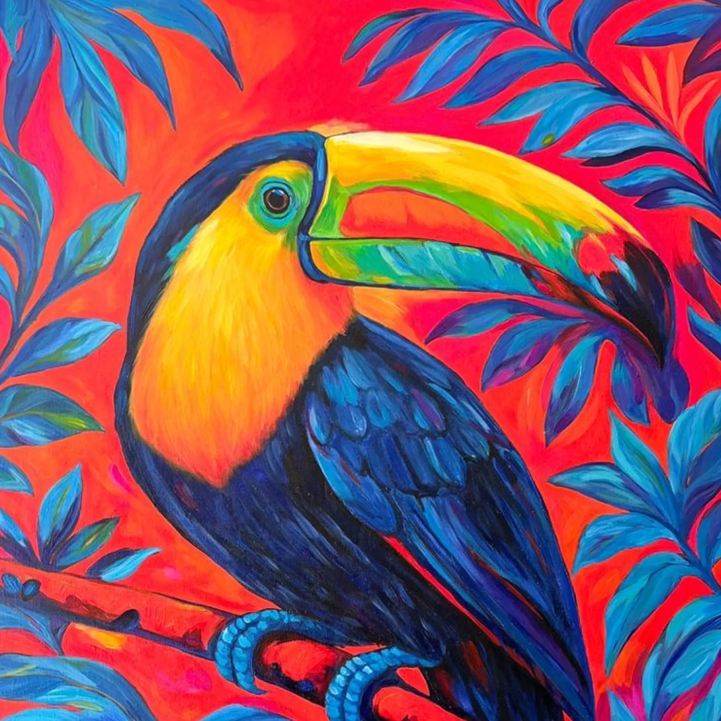 Toucan vibrant