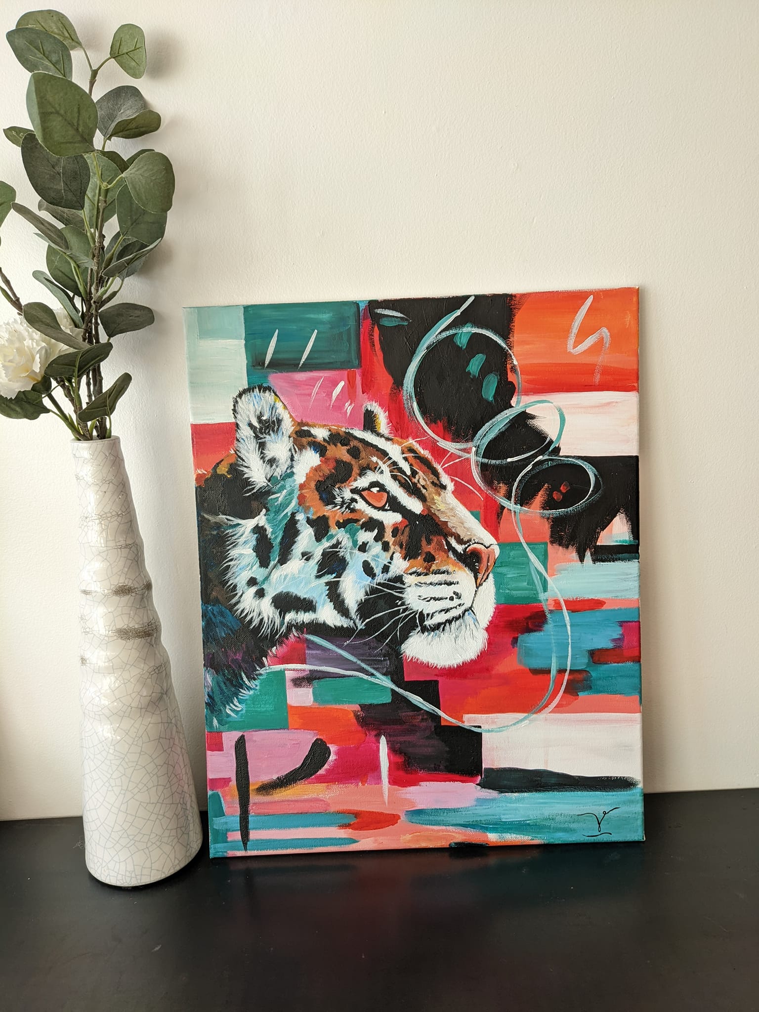 Tigre à l'affut