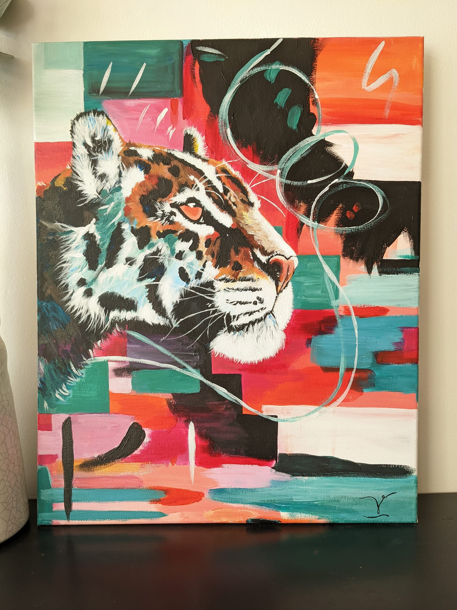 Tigre à l'affut