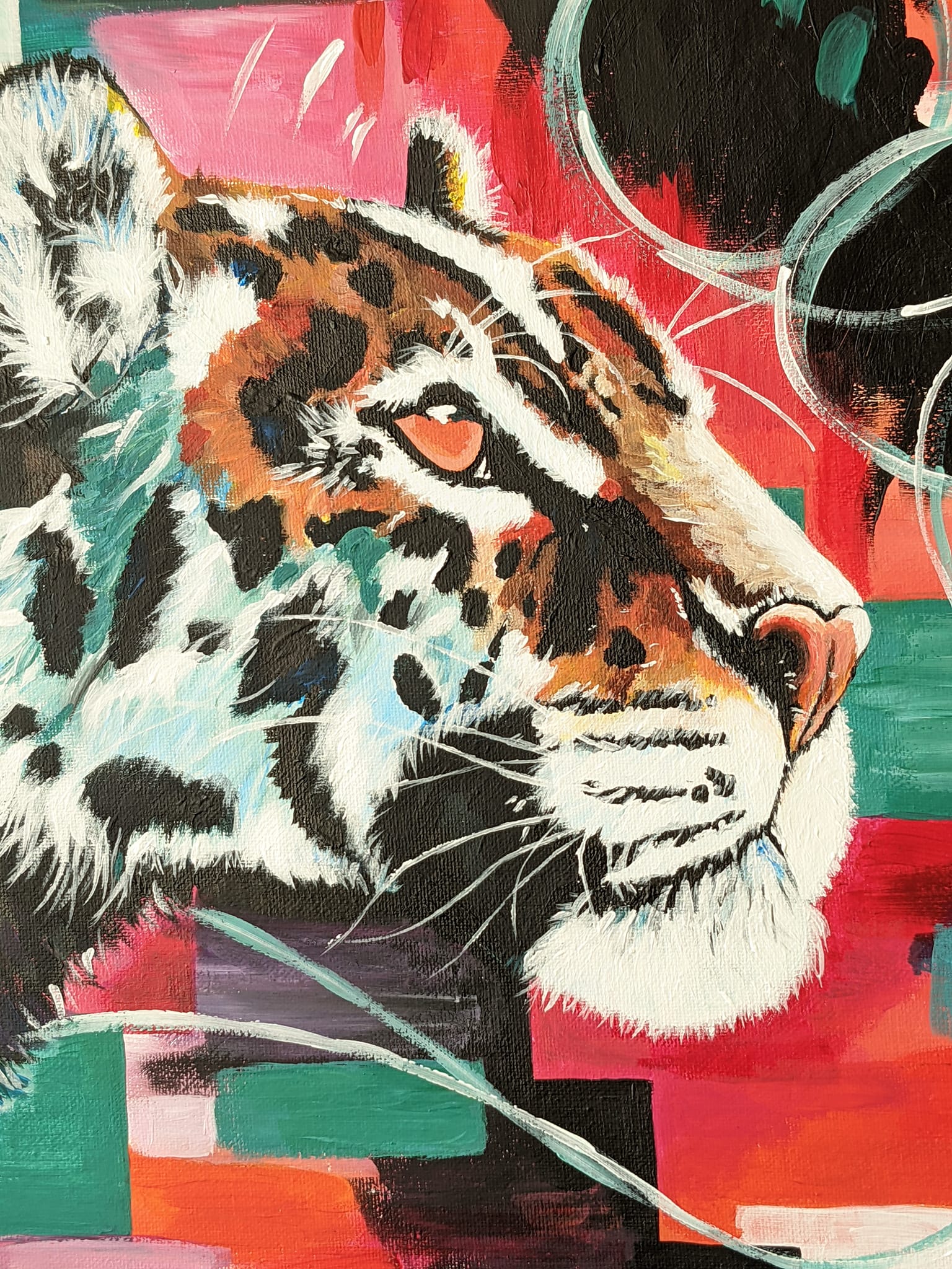 Tigre à l'affut