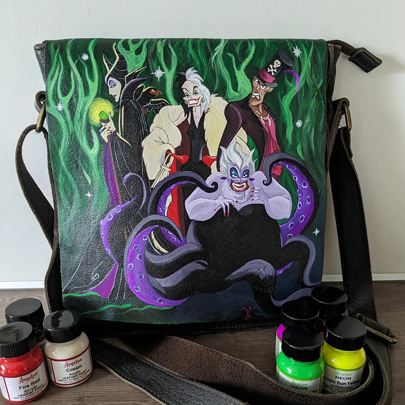 Sac personnalisé peint à la main
